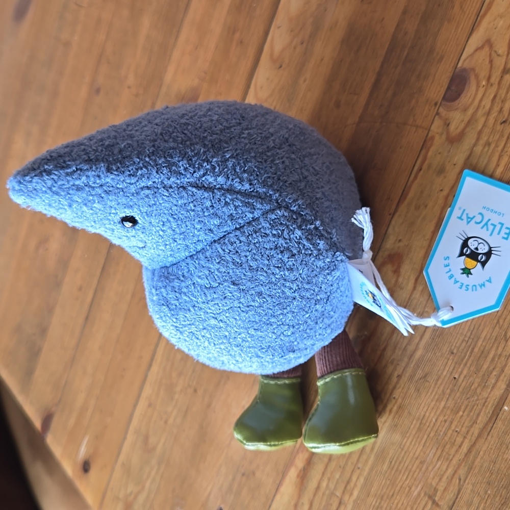 Jellycat Amuseables Happy Raindrop 5.1x3.5x3.5" Soft and Plush NWT - Picture 5 of 8